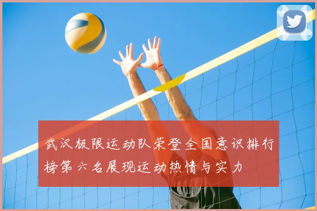 武汉极限运动队荣登全国意识排行榜第六名展现运动热情与实力