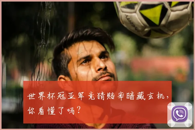 世界杯冠亚军竞猜赔率暗藏玄机，你看懂了吗？